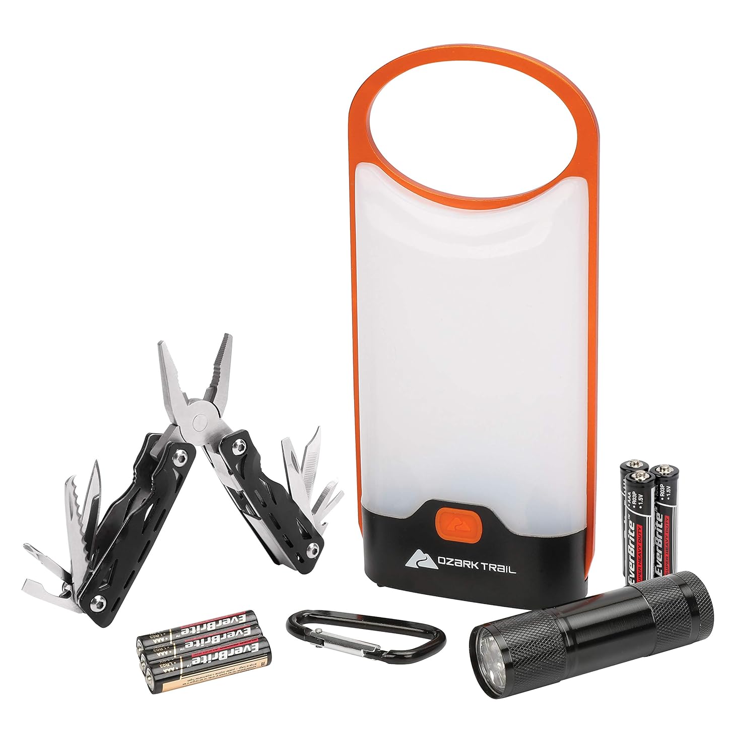 4Piece Lighting and Tool Combo with Batteries Ozark Trail Outdoor