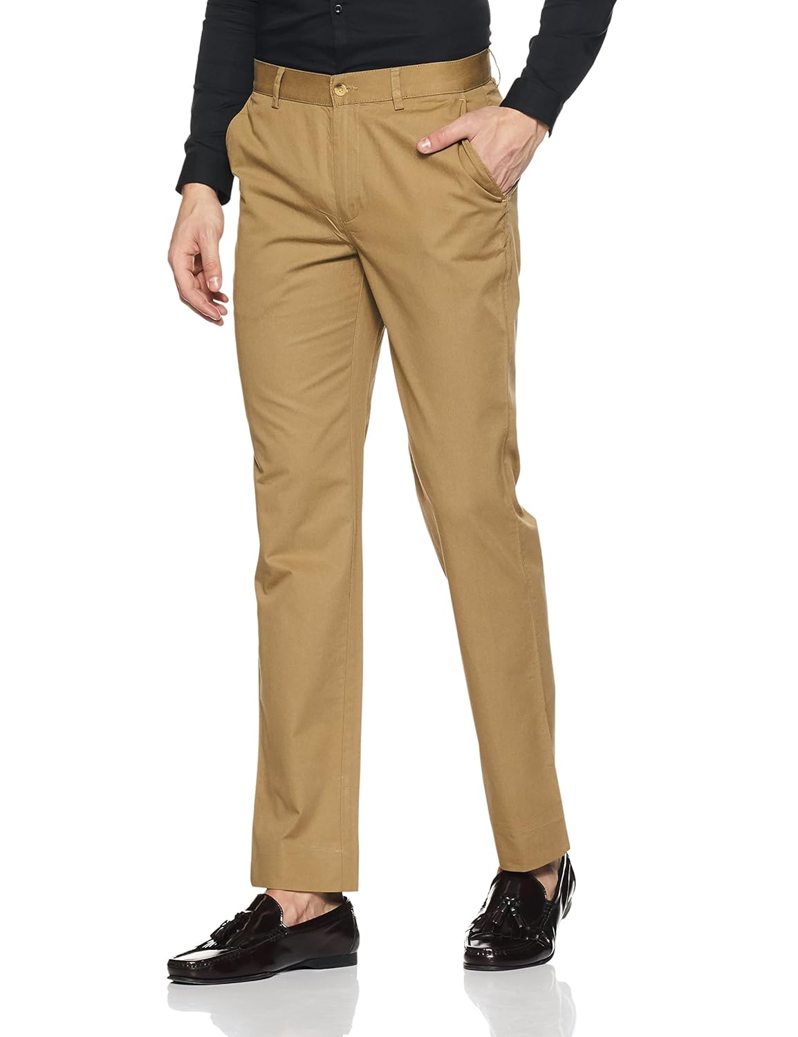 Buy Peter England Men's Formal Trousers (8907495611242_PTF51602850_38