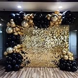 Kelfara Black Balloons 100pcs 12 Inch Latex Party Decorations view 6