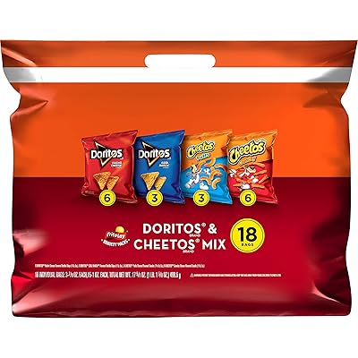 Frito-Lay 18 Piece VP Doritos & Cheetos Mix, 17.625 Ounce