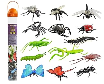Safari Ltd Insectes Toob 695304 Collection De Peints à La Main - 
