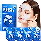 Wrinkle Patches for Forehead and Smile Line Patches 36 PCS with Hyaluronic Acid, Collagen, Peptides - Anti Wrinkle Patches - Face Tape for Wrinkles Overnight - Smoothing, Firming & Moisturizing