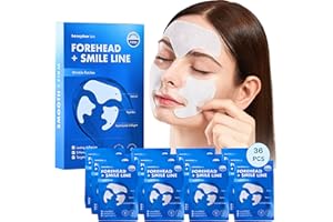 HONEYDEW LABS Wrinkle Patches for Forehead and Smile Line Patches 36 PCS with Hyaluronic Acid, Collagen, Peptides - Anti Wrinkle Patches - Face Tape for Wrinkles Overnight - Smoothing, Firming & Moisturizing