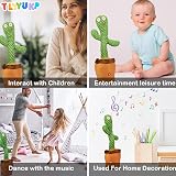 TLYYUKP Talking Dancing Cactus Toy Repeats Speech Electronic Musical Baby Toy view 6
