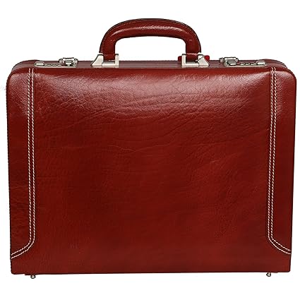 Zordan Leather Briefcase Bag Cum Office File Bag for Men Expandable Made in Pure Leather