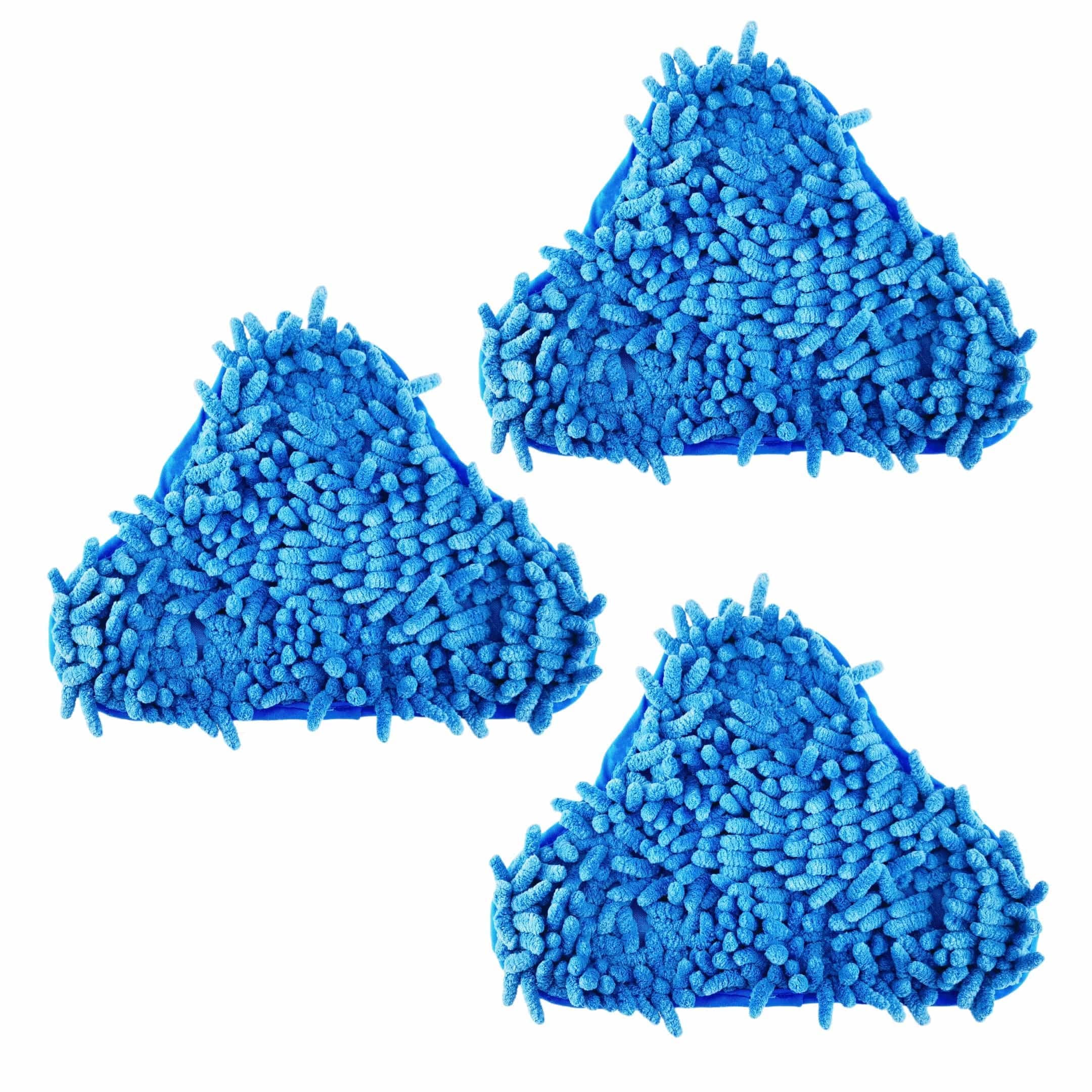 MEETOZ 3pcs H2O Steam Mop X5 Pads Washable Reusable Microfiber Cleaning Steamer Replacement Pads for H20 Steam Mop Cleaner
