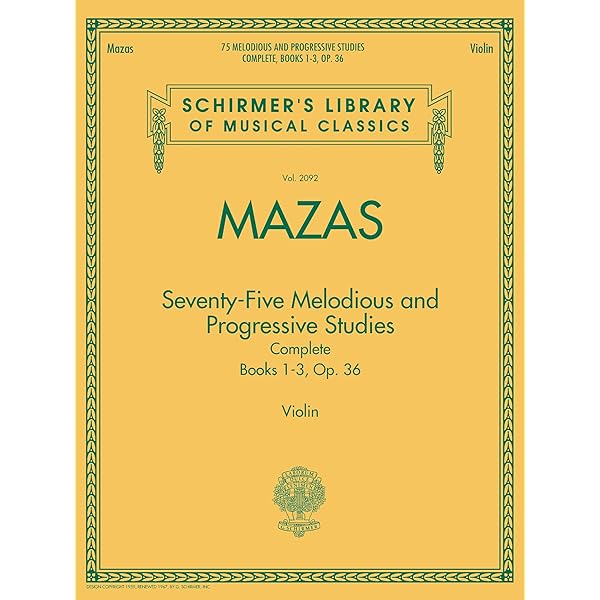 Amazon.com: 75 Melodious and Progressive Studies, Op. 36 - Book 1