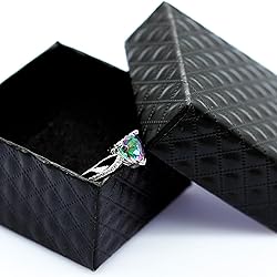 Uloveido White Gold Plated Love Heart Anniversary