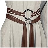 L'VOW Viking Troll Cross Rope Belt Norse Witch Rope Belt Renaissance Pagan Medieval Accessory