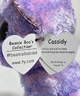 TY Beanie Boo Cassidy Cat 15 cm Multicoloured Plush Toy view 5