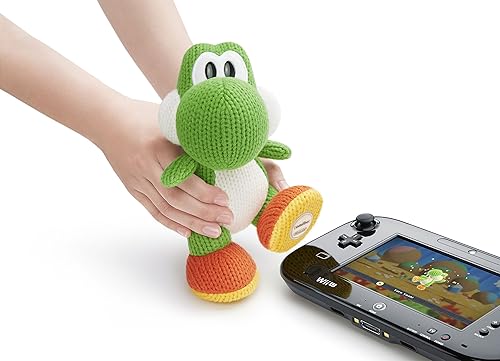 ヨッシー ウールワールド』ビッグサイズの“amiibo あみぐるみヨッシー 