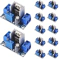 12PCS LM317 DC-DC Buck Converter Module - Adjustable Voltage Regulator 4.2-40V To 1.2-37V