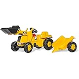 rolly toys jcb tractor with loader and excavator