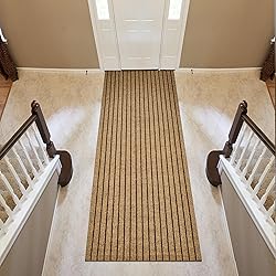 BESTVUE 2' x 80' Runner Rugs with Rubber