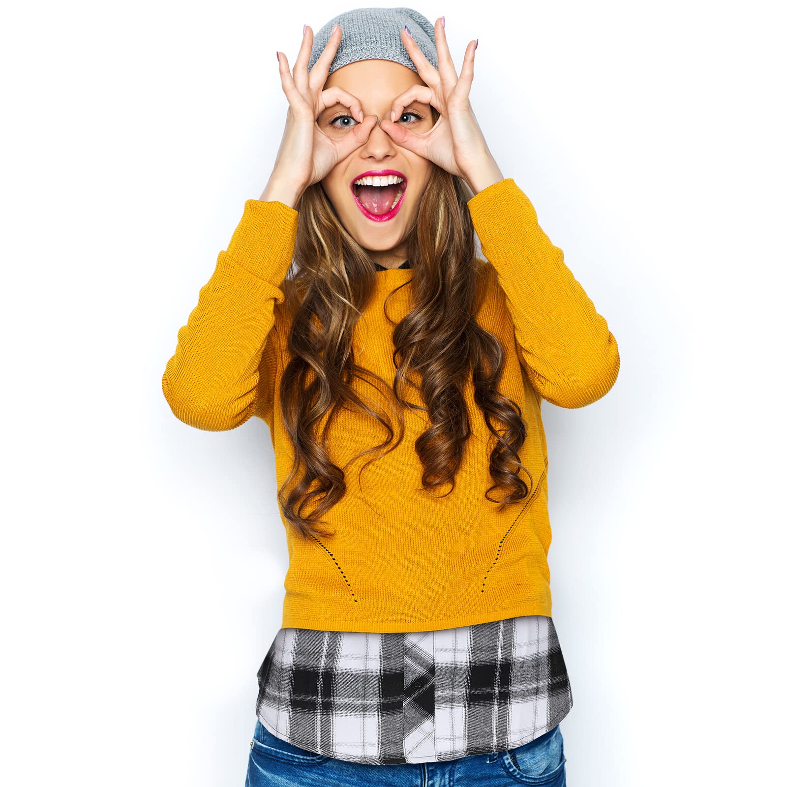 Geyoga 3 Pcs Women's Shirt Extenders Mini Adjustable Layering Fake Top Lower Sweep Shirt Half Length Skirt