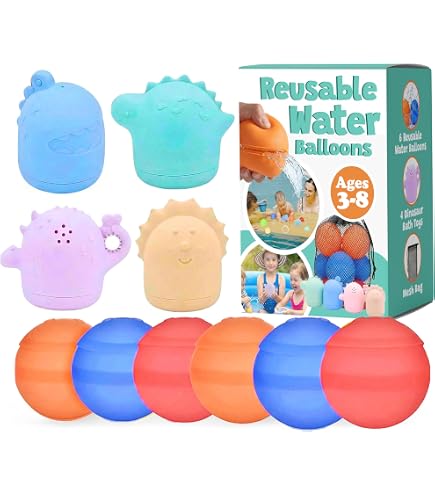 Globos De Agua Reutilizables Magnéticos (8 Unidades) | Llenado Rápido Por Inmersión | Silicona Suave | Juguetes Verano Piscina Y Playa Globos De Agua Reutilizables Magnéticos (8 Unidades) | Llenado Rápido Por Inmersión | Silicona Suave | Juguetes Verano Piscina Y Playa