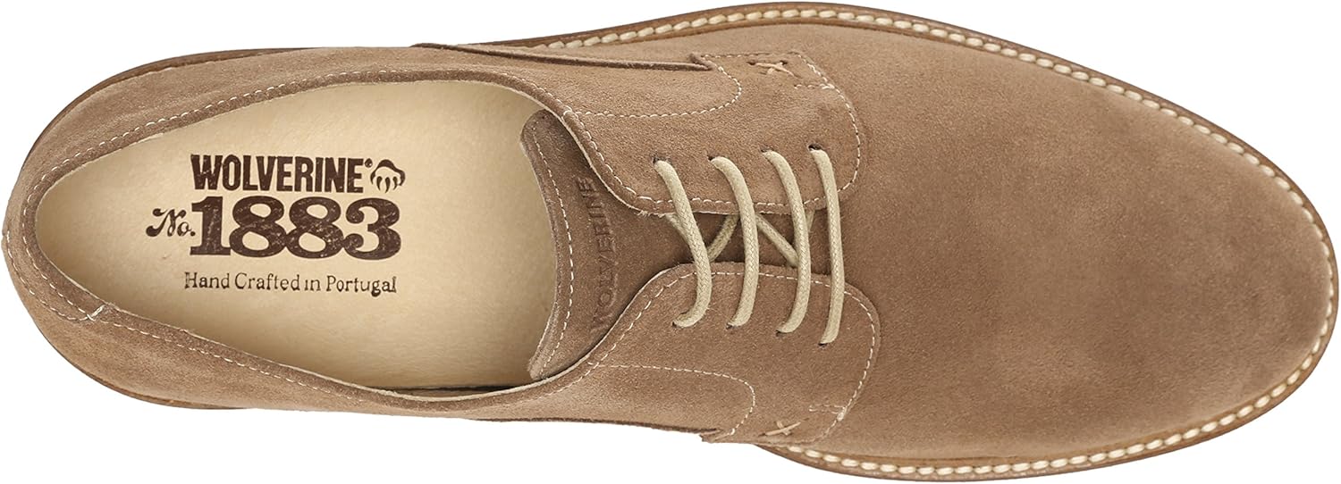 wolverine plain toe oxford