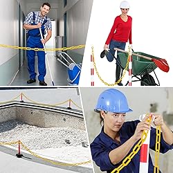 Geelin 1000ft Plastic Barrier Chain Plastic Chain