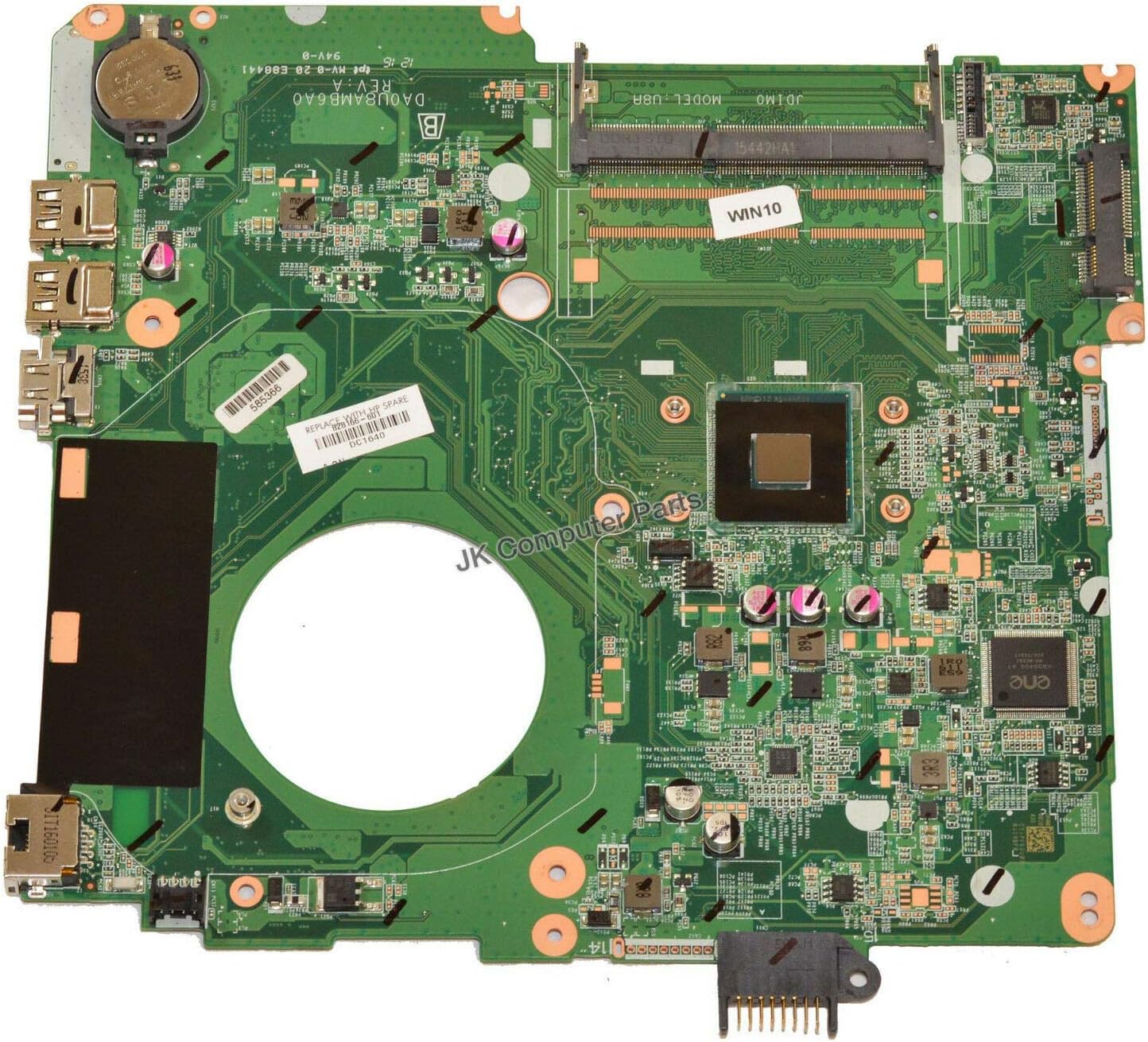 828166-601 for HP 15-F222WM 15-F223NR 15-F224WM 15-F272WM 15-F271WM UMA Motherboard w/ N3540 DA0U8AMB6A0