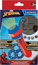 Lexibook Stories Projector Spider-Man Torch Light LTC050SP 2 in 1 view 5