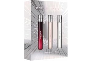 Ralph Lauren - Romance Discovery Womens Perfume Set ($91 Value) - With Romance Eau de Parfum, Elixir, & Beyond Romance - Travel Size, 0.3 Fl Oz Each