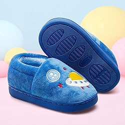 Plush Warm Slippers for Girls Boys Kids Toddlers