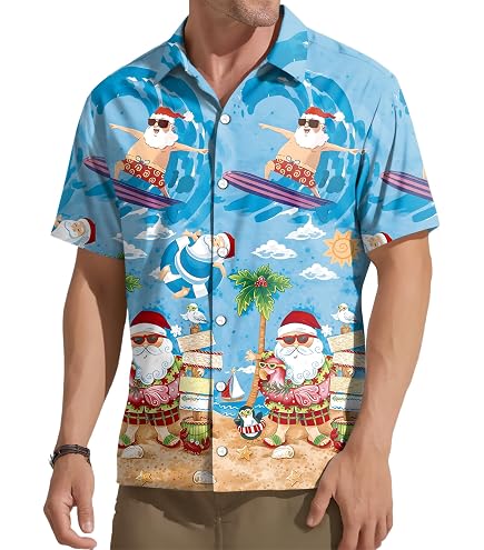 Amazon.com: Mele Kalikimaka Palm Tree Shirt Hawaiian Christmas in
