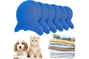 Reusable Pet Hair Remover for Laundry (4 Pack) ，Effective Cat & Dog Hair Catcher for Washer & Dryer ，Lint and Fur Remover for