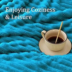 BEDELITE Fleece Throw Blanket for Couch - 300GSM