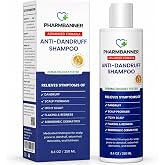 PHARMBANNER Anti-Fungal Shampoo for Folliculitis, Seborrheic Dermatitis, Scalp Psoriasis - Relieves Itchy &amp; Dry Scalp