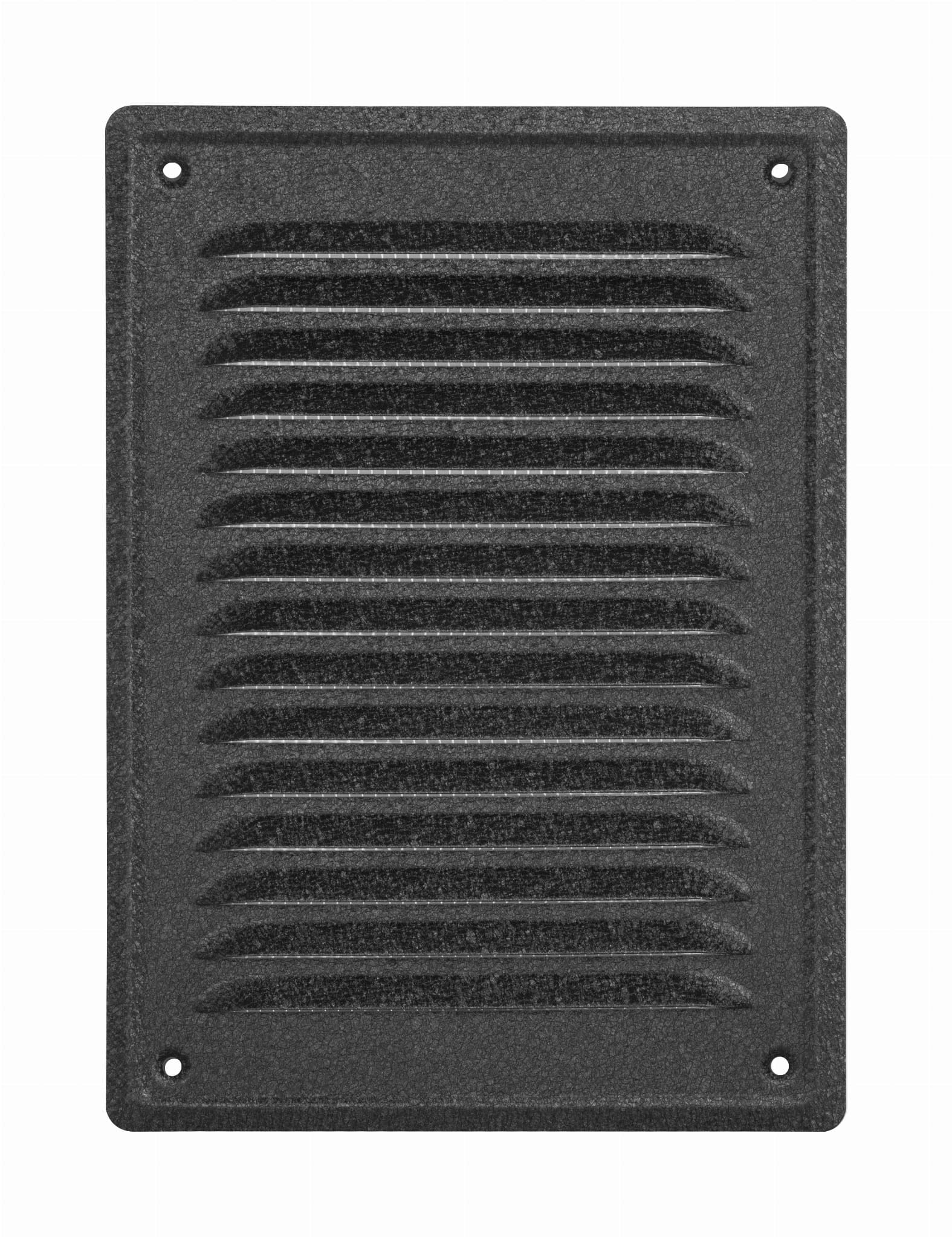 ADGO Ventilation Grille Exhaust Air Grille Wall Mounted Outer Grille Flat Metal with Screwed Grille for Fi Ventilation with Insect Screen (14 x 21, Dark Graphite)