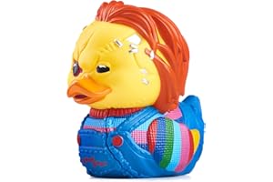 TUBBZ Boxed Edition Scarred Chucky Collectible Vinyl Rubber Duck Figure - Official Chucky Merchandise - TV, Movies & Video Games