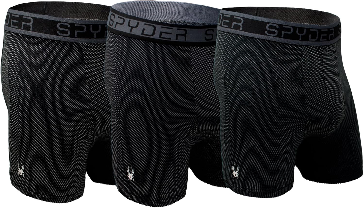 Spyder Mens 3 Pack Performance Boxer Briefs Amazon.ca Sports & Outdoors