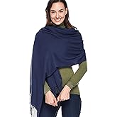 HOYAYO Extra Large Thick Pashmina Shawl Wraps - Wool Soft Winter Warm Scarves Travel Blanket for Women