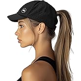 Tough Headwear Ponytail Cap - Womens Baseball Caps - High Ponytail Hats for Women - Women's Hat for Running or Hiking