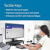 Kensington KB100 EQ Wired Keyboard ISO Layout 64% PCR Case Windows Mac view 4