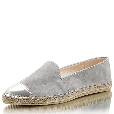 Macarena IRIS 36 Ante-Espejo Damen Espadrilles Ballerina Slipper