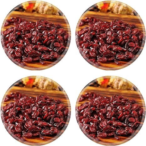 Msd Round Coasters Non Slip Natural Rubber Desk Coasters