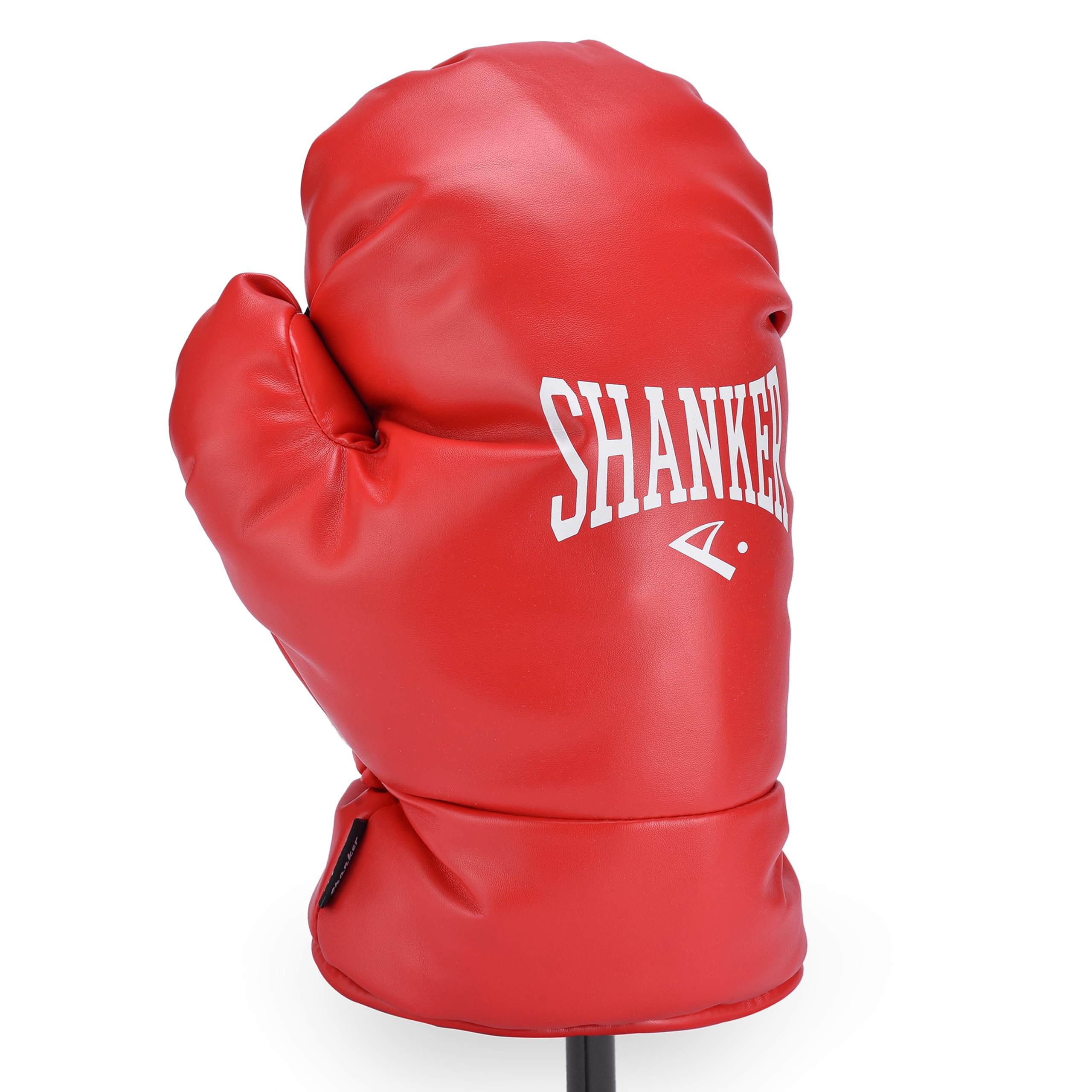 Shanker Golf Boxing Glove Headcover - Funny Driver Cover, Tour Grade PU Leather - Great Gag Gift for Men - Soft Velour Lining
