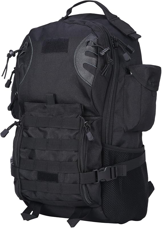 UNIQUEBELLA Casual 35L Tactical Backpack Velcro Heavy Duty