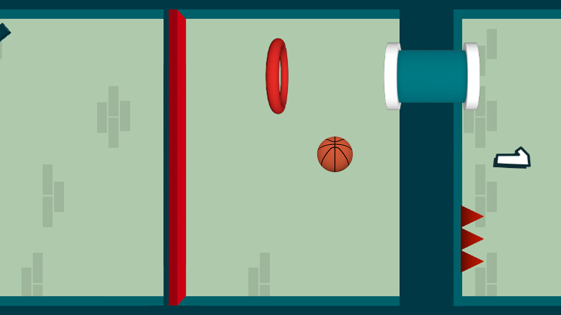 Dunk The Hoops Bouncy Flappy Ball Best Free Basketball Arcade Game