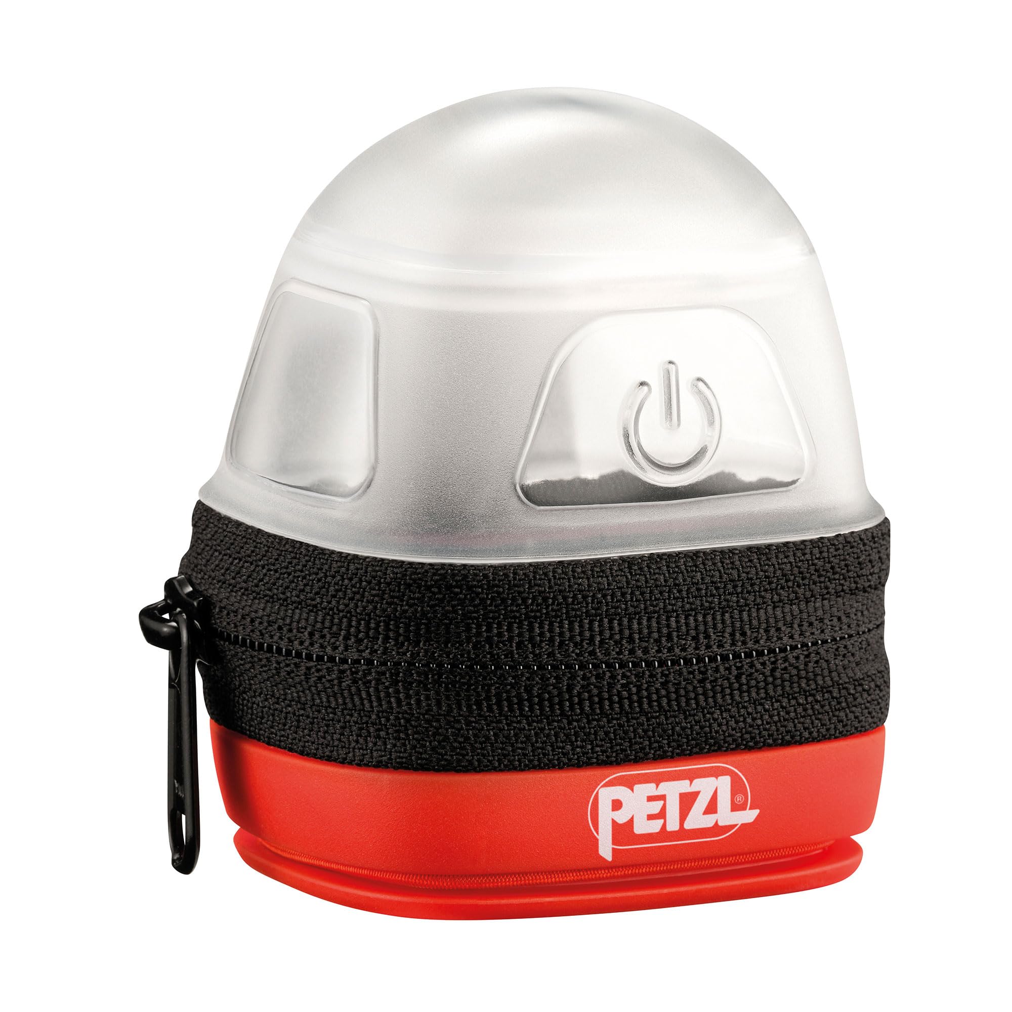 PETZL - Protective carrying case for headlamps NOCTILIGHT compact headlamps, Multicolor, becomes a lantern