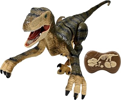 Lexibook RC Raptor Control Dinosaur 2.4 GHz Roars Light Effects Rechargeable