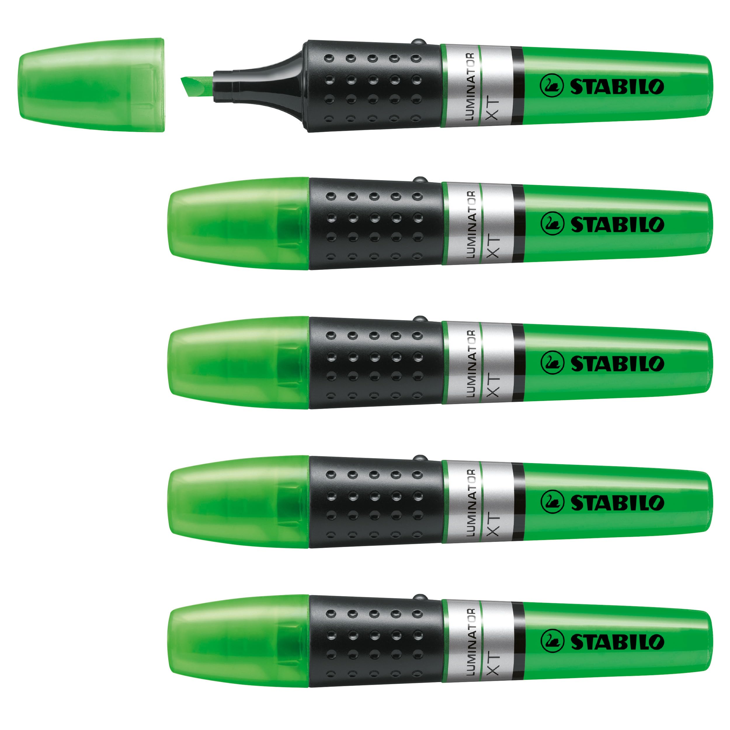 STABILO LUMINATOR - Highlighter - Pack of 5 - Green