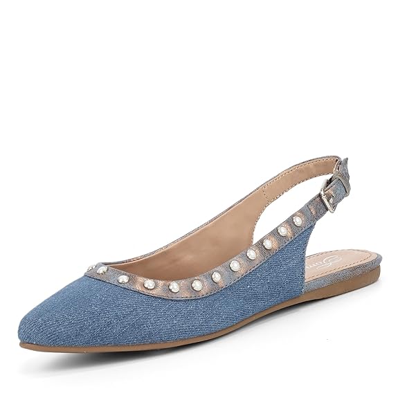 TOM TAILOR 4891503 Damen Ballerina Textil und Lederimitat Flexible Laufsohle