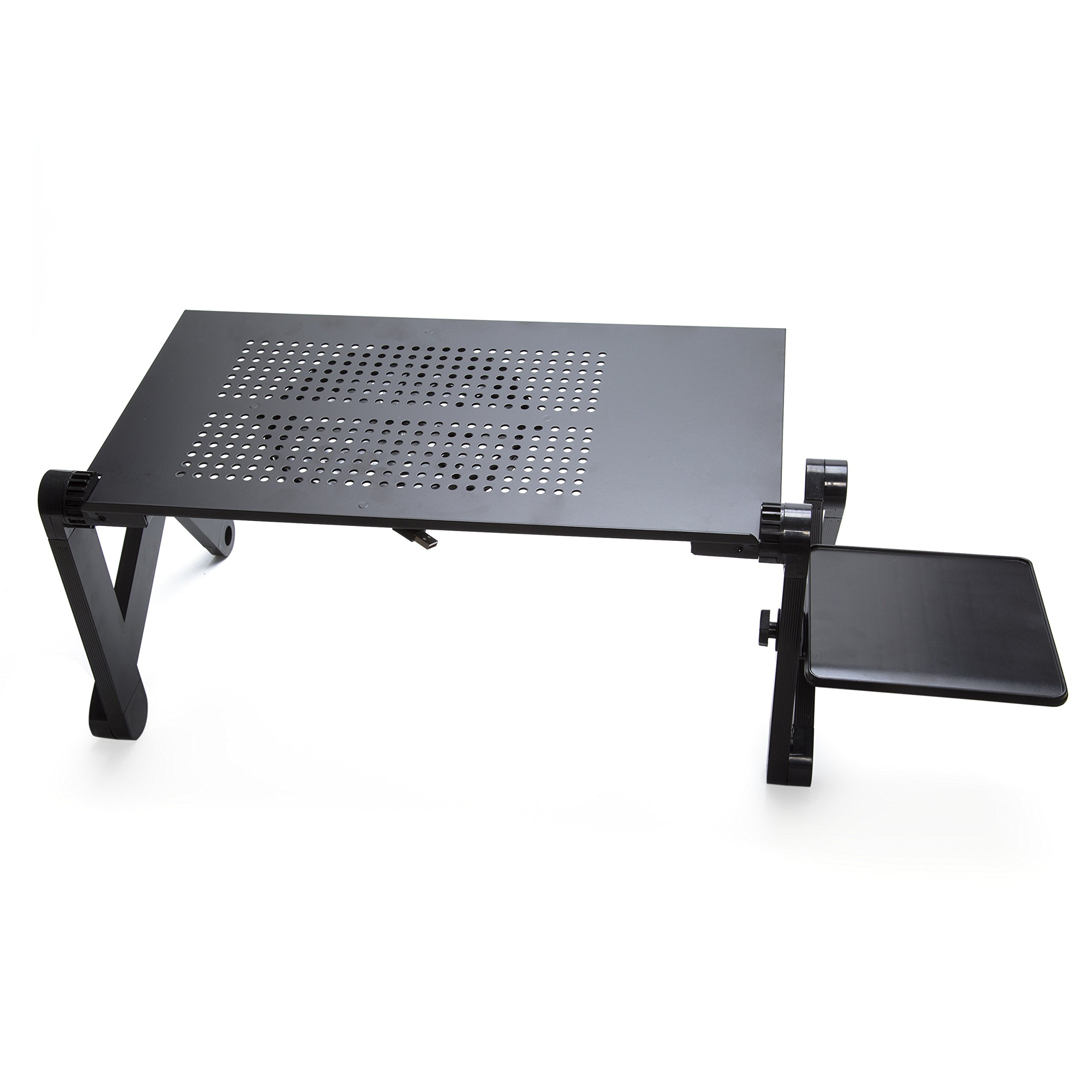 Mesa Multifunción Portátil Tabla Mesa Soporte con Base de refrigeración para portatils de 17\