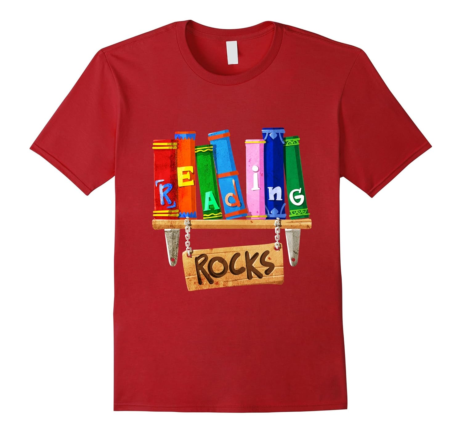 Reading Rocks Love to Read Books Librarians Gift T Shirt-ANZ