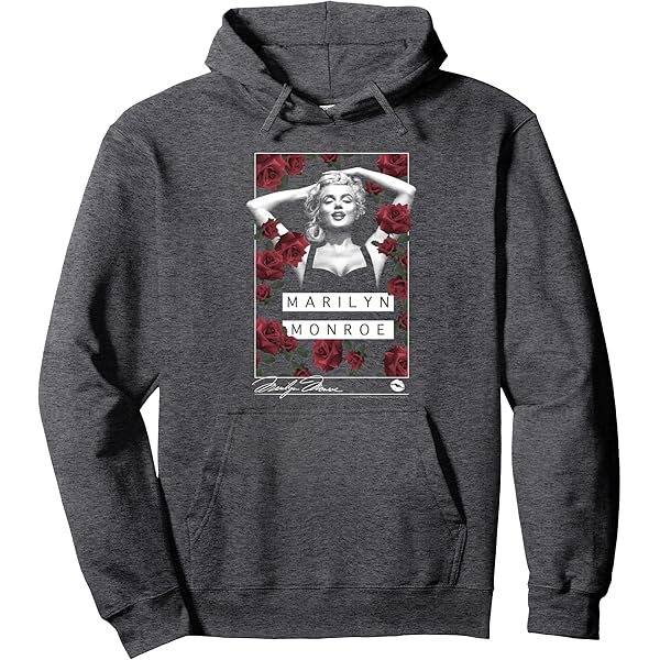 パーカー Marilyn Monroe Butterfly Hoodie Amazon.com: Marilyn Monroe - Butterfly Pullover Hoodie : Clothing