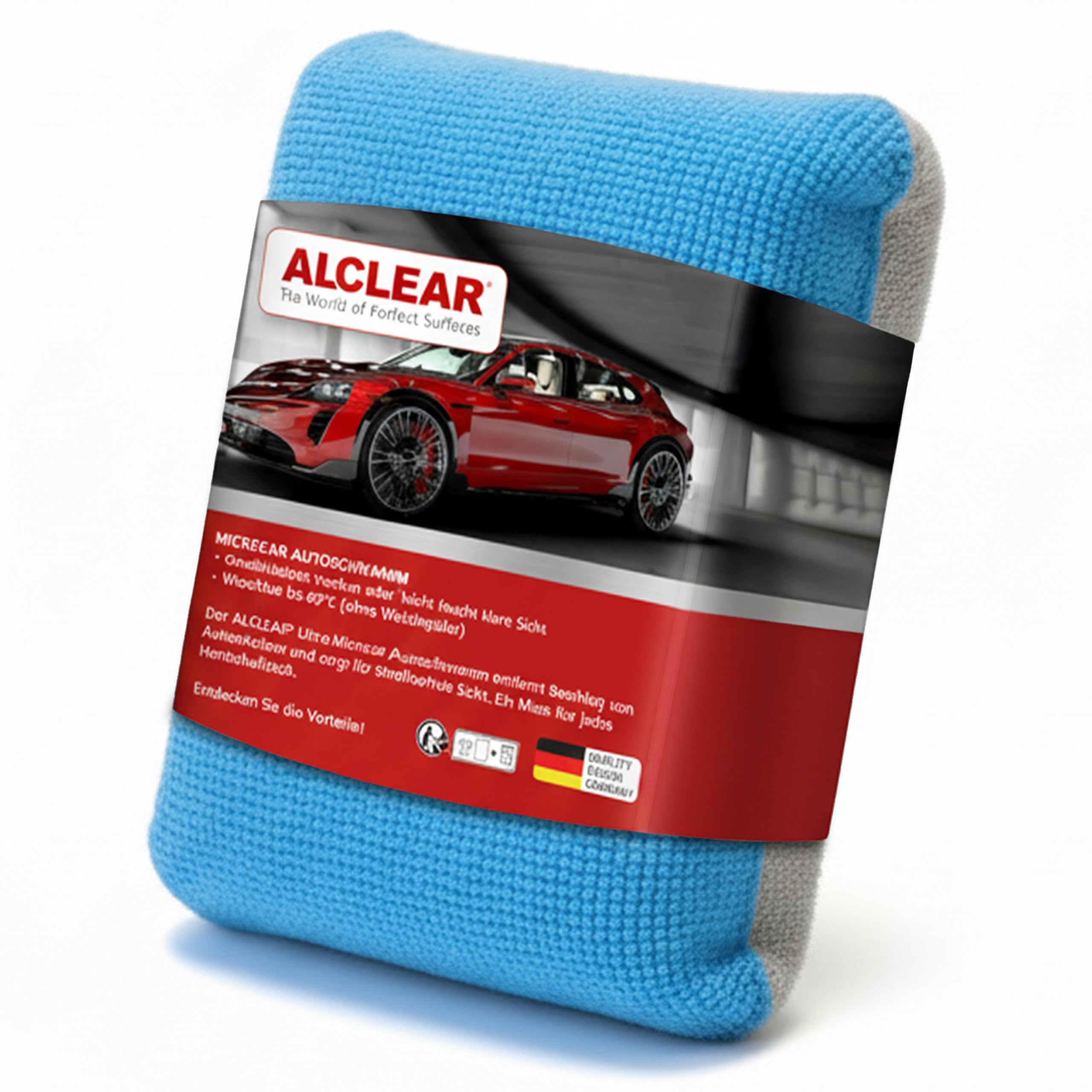 ALCLEAR 950014 Anti-Fog Sponge 13x10x3.5cm, ultra-microfiber sponge for foggy car windows, for windshield, side windows & mirrors. Keeps car interior dry.