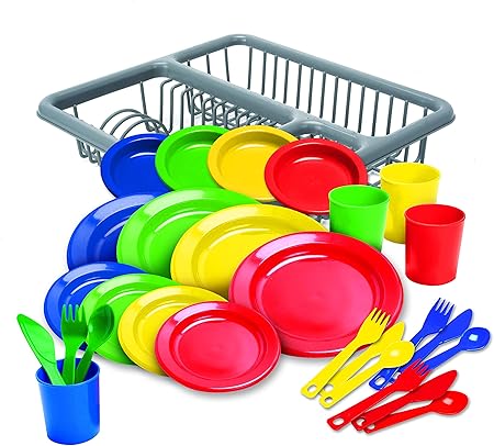 Kidzlane Durable Kids Play Dishes 